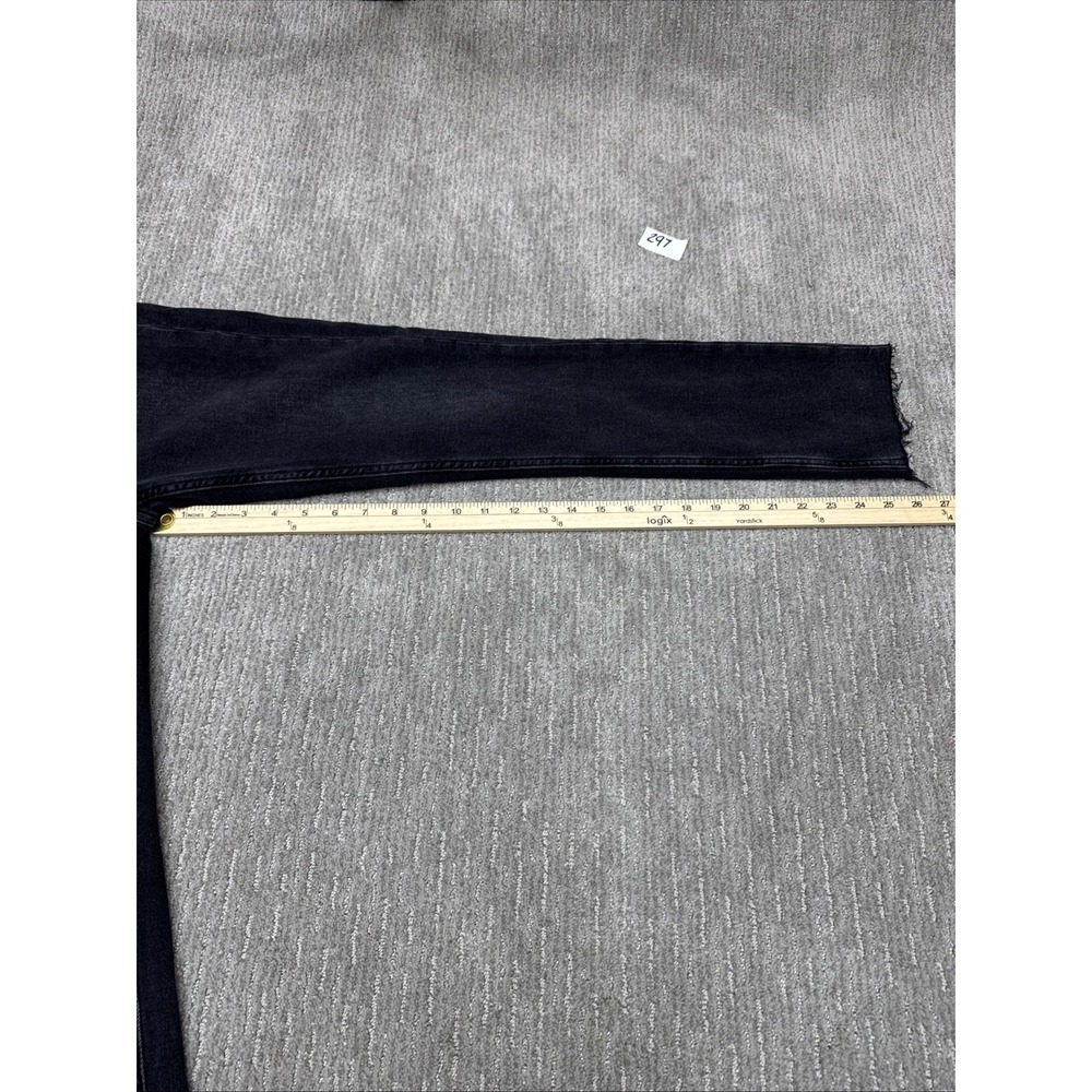 Gap Vintage Slim Sky High Jeans Zero Regular Inseam 25 Color Black #297 - Picture 15 of 16